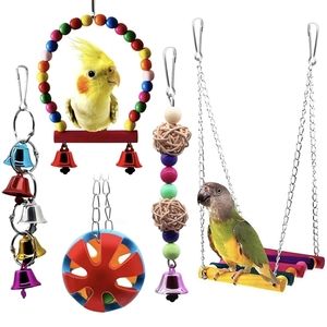 10 Packs Bird Swing Toys-